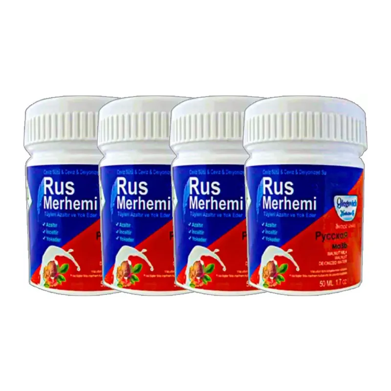 Glegnd Blue Tüylere Russ Merhemi 4 Adet X 50 Ml
