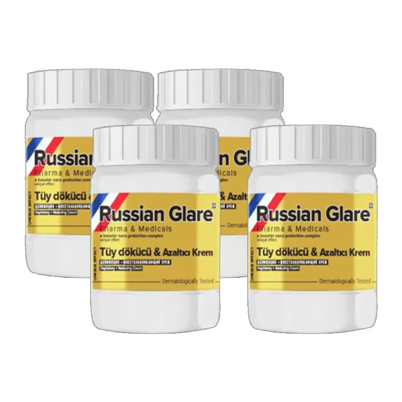 Glegnd Russ Glare Nano 4 Adet X 50 Ml Tüylere Krem Russ Merhemi