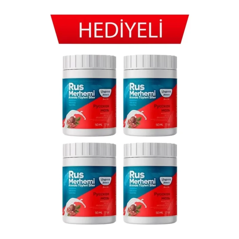 Olegovich Medicine Rus Merhemi 4 Adet Orjinal Bandrollü