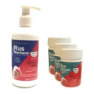 Hintohu Tüy Dökücü Azaltıcı Rus Merhemi 250 Ml 1 Adet + Genital Bölge Merhemi 50 Ml 3 Adet