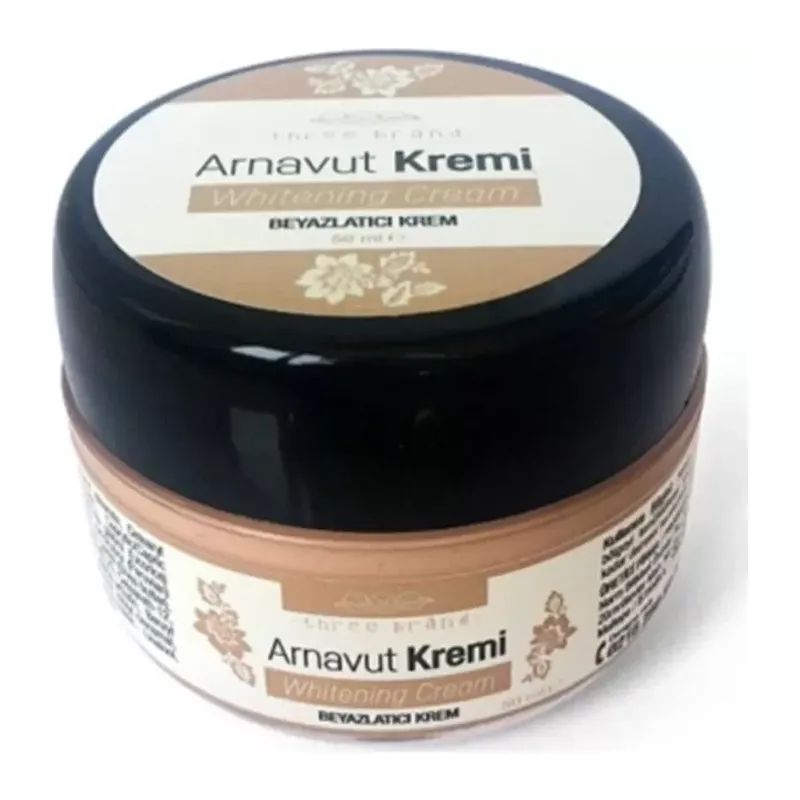 Three Brand 50 Ml Arnavut Aklık Kremi 3 Adet + Russıan Glare Tüy Dökücü Azaltıcı Merhem 50ml 1 Ad