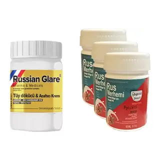 Hintohu Tüy Dökücü Azaltıcı Merhem 50 Ml 1 Adet + Genital Bölge Merhemi 50 Ml 3 Adet
