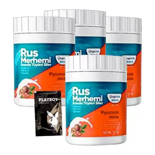 Playboy TurQuoise Tüy Dökücü Krem 4 Adet Birden Ceviz & Ceviz Sütü Rus Merhemi 50 Ml + Yanında Jel