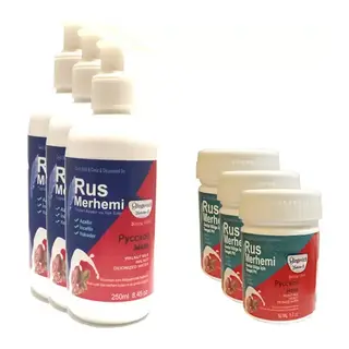 Hintohu Tüy Dökücü Azaltıcı Rus Merhemi 250 Ml 3 Adet+genital Bölge Merhemi 50 Ml 3 Adet