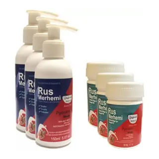 Olegovich Medicine Tüy Dökücü Azaltıcı Rus Merhemi 150 Ml 3 Adet + Genital Bölge Merhemi 50 Ml 3 Adet