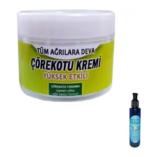 Hintohu Çörek Otu Kremi + 100 Ml / Rekza Çilekli Vücut Masaj Bakım Yağı 125 Ml