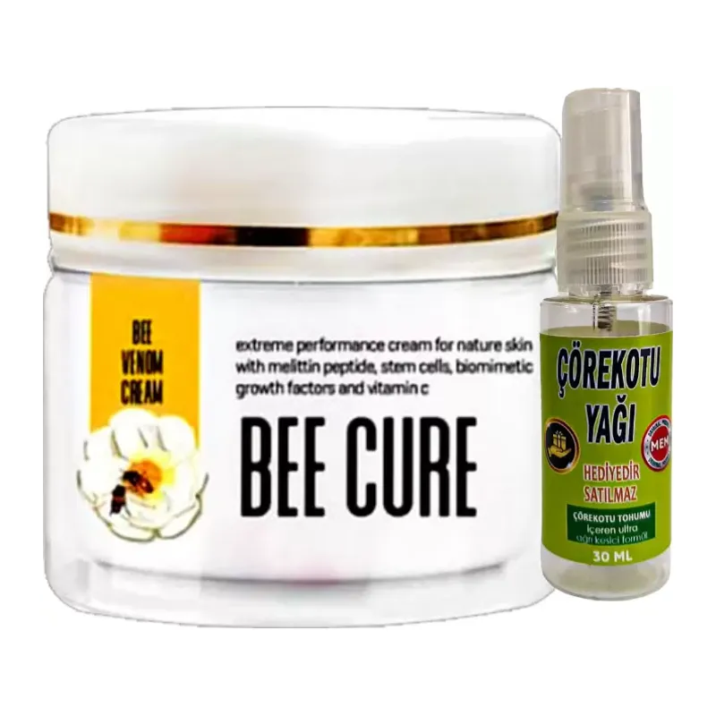 Becure Cream 100 Ml Teskin Kremi + Çörek Otu Yağı Teskin Yağı 30 Ml