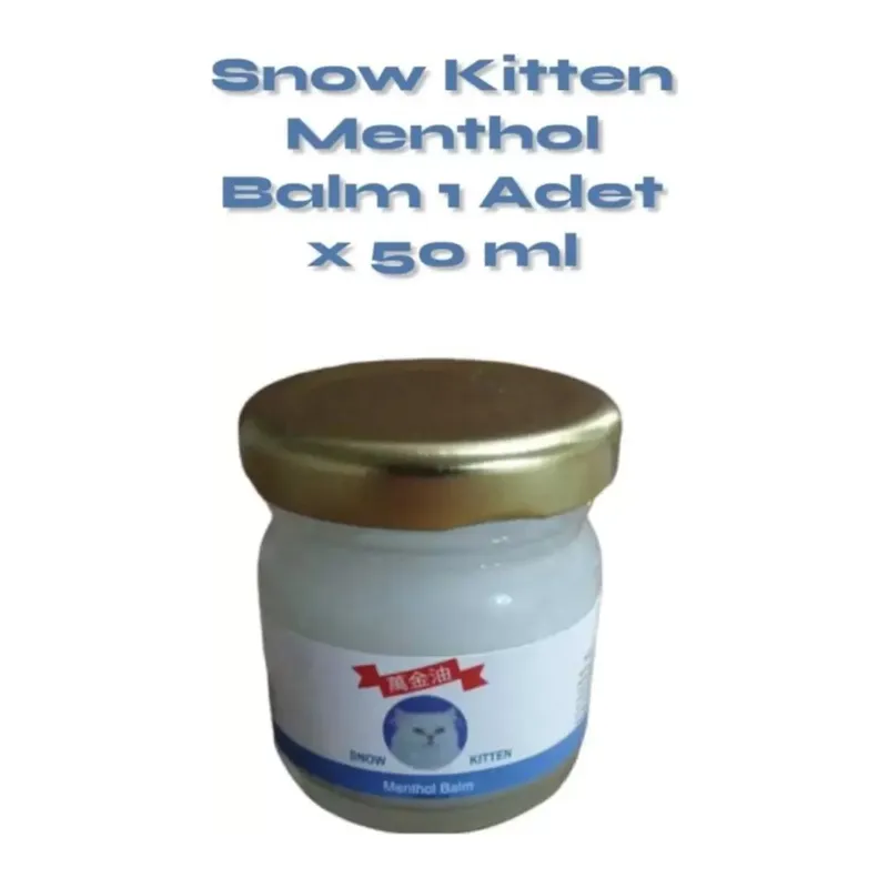 Snow Kitten Tüm Vücut Için Menthol Aromalı Kremi 50 Ml