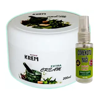 Mucizevi Krem 125 Ml + Çörek Otu Yağı Yağı 30 Ml