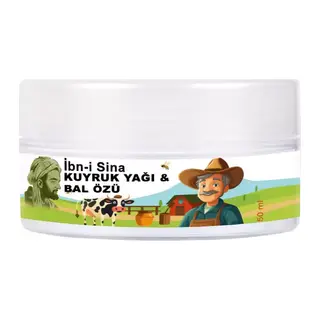 Ibn-ı Sina 50 Ml Kavanoz Kuyruk Yağı Ve Bal Özü / Yüz Bakım Kremi