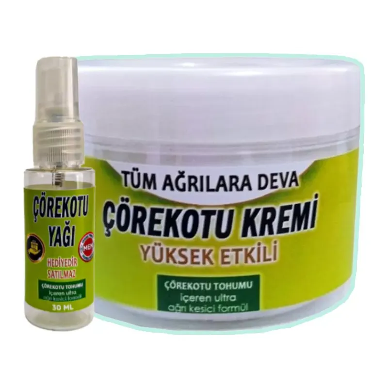 Çörek Otu Teskin Kremi 100 Ml + 30 Ml Çörek Otu Yağı