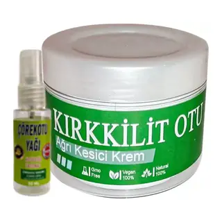 Kırkkilitotu 100 Ml Painrah Atlama Cream Vücut Agrikremi + 30 Ml Çörek Otu Agriyağı