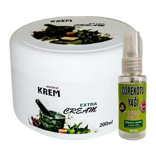 Mucizevi Krem Bölgesel Relax Kremi A-34:007 125 Ml + Hediye 30 Ml Çörek Otu Yağı