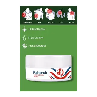 Painorub Ağrı Karşıtı Masaj Bakım Kremi 50 Ml