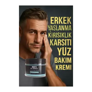 Men's Anti-wrinkle Cream Erkek Yüz Bakım Kremi 100 Ml