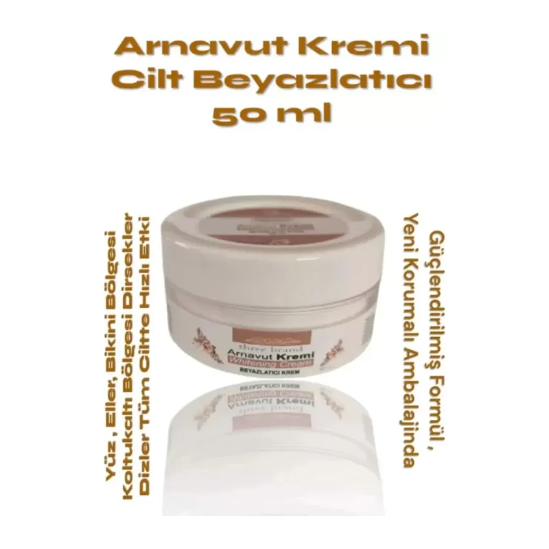 Süper Whitening Cream Arnavut Kremi 50ml Kremi Krem