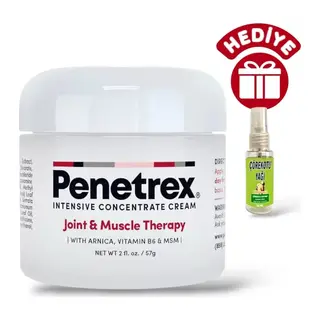 Penetrex Cream Vücut Ağrı Yönetimi Için Masaj Bakım Kremi + Çörek Otu Yağı 30 Ml Hediyesi Ile