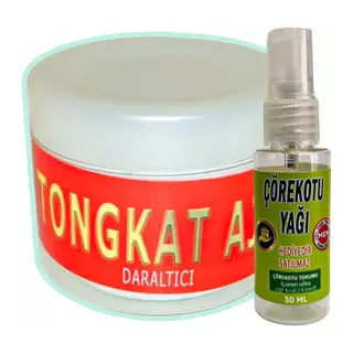 Tongkat Ajimat Madura 100 Ml Kadınların Vajinalarına Şekillendirme Kremi + 30 Ml Çörek Otu Yağı