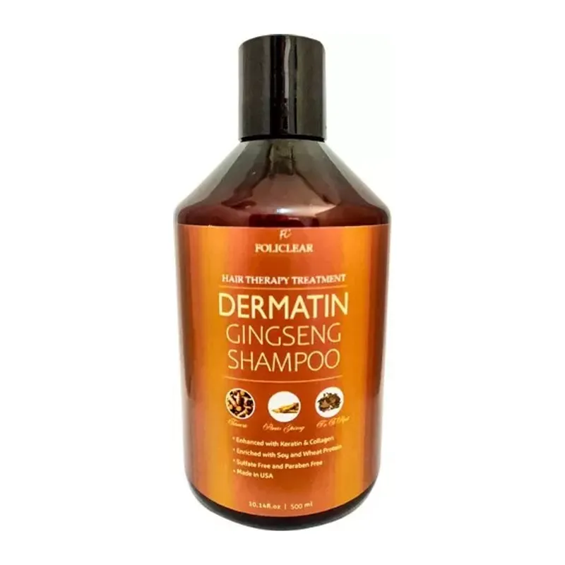 Policlear Dermatin Shampoo Ginsengli Bakım Şampuanı 500 M+ Jel