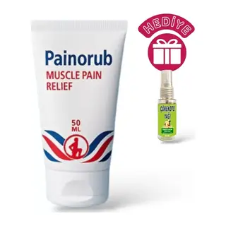 Painorub Vücut Ağrı Yönetimi Için Hızlı Ve Etkili Bakım Kremi 50 Ml + Çörek Otu Yağı 30 Ml Hediye