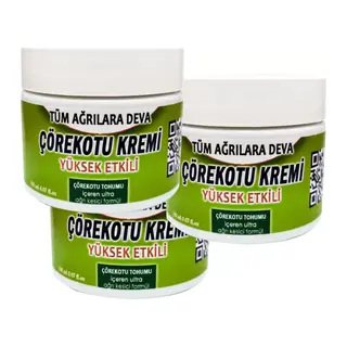 Çörek Otu Tohumu Yağı Karışımlı Paincream Hznks035 Büyük Boy Agrikremi 3adet 150 Ml