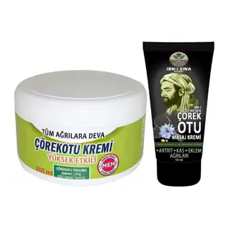 Çörek Otu Kremi Xlgreen Büyük 200 Ml Krem + Ibn-ı Sina Çörek Otu Kremi 50 Ml / Vücut Fitıkagrilarina