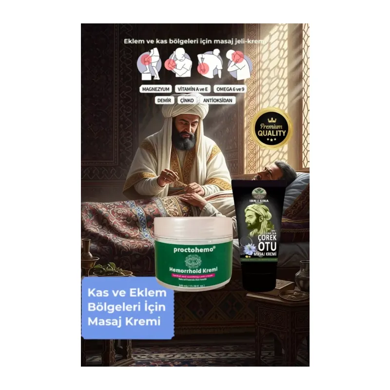 Süper Proctohemo 100 Ml Kremi + Ibnisina Çörek Otu Kremi 50 Ml