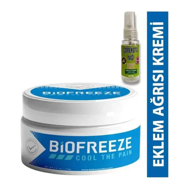 Süper Biofreeze 150 Ml Masaj Kremi + Çörek Otu Yağı 30 Ml Hediye