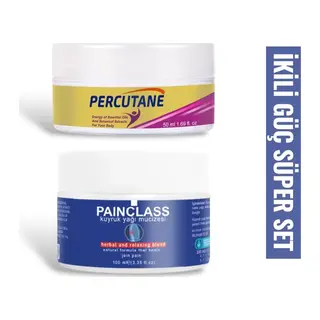 Percuadet Kas Ve Eklem Rahatlatıcı 50 Ml Krem + Painclass Kuyruk Yağı Mucizesi Krem 100 Ml
