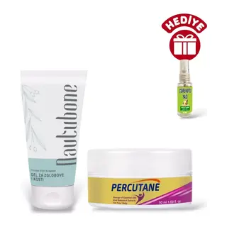 Nautubone Kas Ve Eklemler Için Krem 50 Ml & Percuadet Krem 50 Ml + Çörek Otu Yağı Hediye