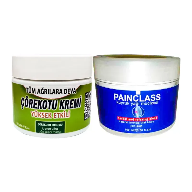 Çörekotu Çörek Otu Kremi 100 Ml Kremi + Painclass Kuyruk Yağı Kremi 100 Ml Kremi