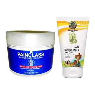 Painclass Ağrılarınıza 100 Ml Teskin Kremi + Ibn-ı Sina Kuyruk Yağ & Bal Özü Yaşlanmaya Çizgilere Karşıt Krem