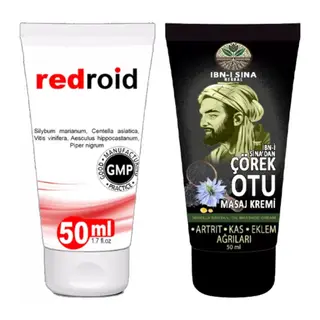 Redroid Baağsur Için 50 Ml Kremi + Ibn-ı Sina Çörek Otu Kremi 50 Ml