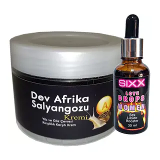 Bonie Giant 'ksıxx:22 Yaşıanma KÀrşıtı Dev Afrika Salyangozu Kremi 100 Ml + Sıxx Kadınlara Özel Damıa