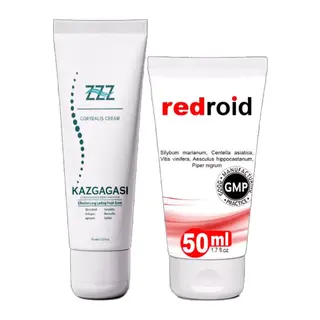 Kaz Gagası Kremi 100 Ml Corydalis Cream + Redroid 50 Ml Analbakım Kremi