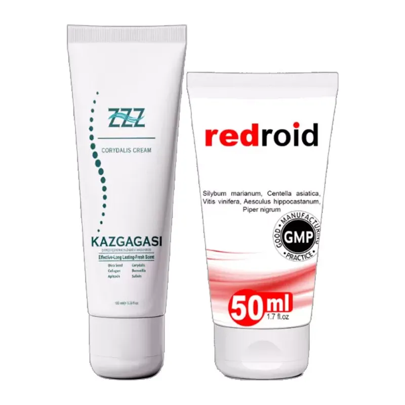 Kaz Gagası Kremi 100 Ml Corydalis Cream + Redroid 50 Ml Hemroid Kremi