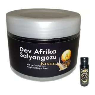 Giant Dev Afrikasalyangozu Yaşlanmakarşıtı 100 Ml Krem + Caraboa Bay Bayan Kaydırıcıjel 60 Ml