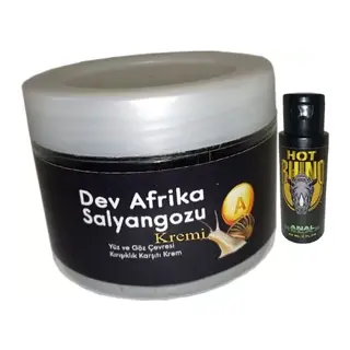 Giant Dev Afrikasalyangozu Yaşlanmakarşıtı Kremi 100 Ml + Hotrhino Bay Bayan Analrahatlatıcı Krem