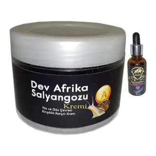 Giant Yaşlanmakarşıtı Dev Afrikasalyangozu Kremi 100 Ml + Caraboa Bayan Afrodizyakdamla