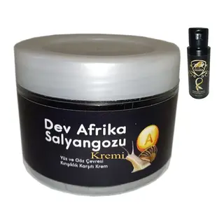 Giant Dev Afrikasalyangozu Yaşlanmakarşıtı Krem 100ml + Caraboa Bayan Göğüsşekillendirici Krem 60 Ml