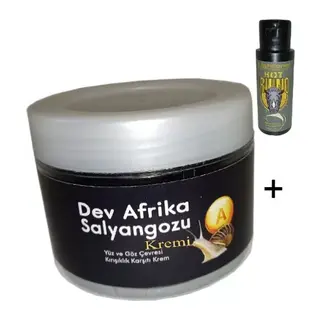 Giant Yaşlanmakarşıtı Dev Afrikasalyangozu 100ml Kremi + Hotrhino Analrenk Açıcıkrem 60 Ml