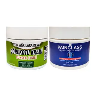 Çörek Otu Kremi 100 Ml Kremi + Painclass 150 Ml Kuıyruk Yağı Kremi