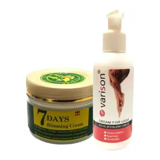 Süper Varison 120 Ml Bacak Krem + 7 Days Slimingcream Yaza Hazırlık Jeli