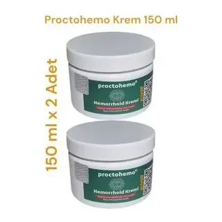 Proctohemo Krem 150 Ml - Hemorrhoid Cream X 2 Adet
