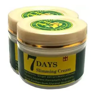 7days Slimming Cream Ginger Miracle 100ml Vücut Bakım Kremi Zencefil Mucizesi 2 Adet