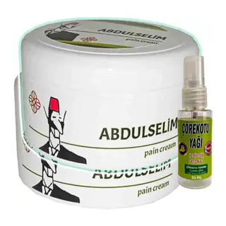 Abdülselim Teskin Kremi 2 Adet 200 Ml + Çörek Otu Yağı Teskin Yağı 30 Ml