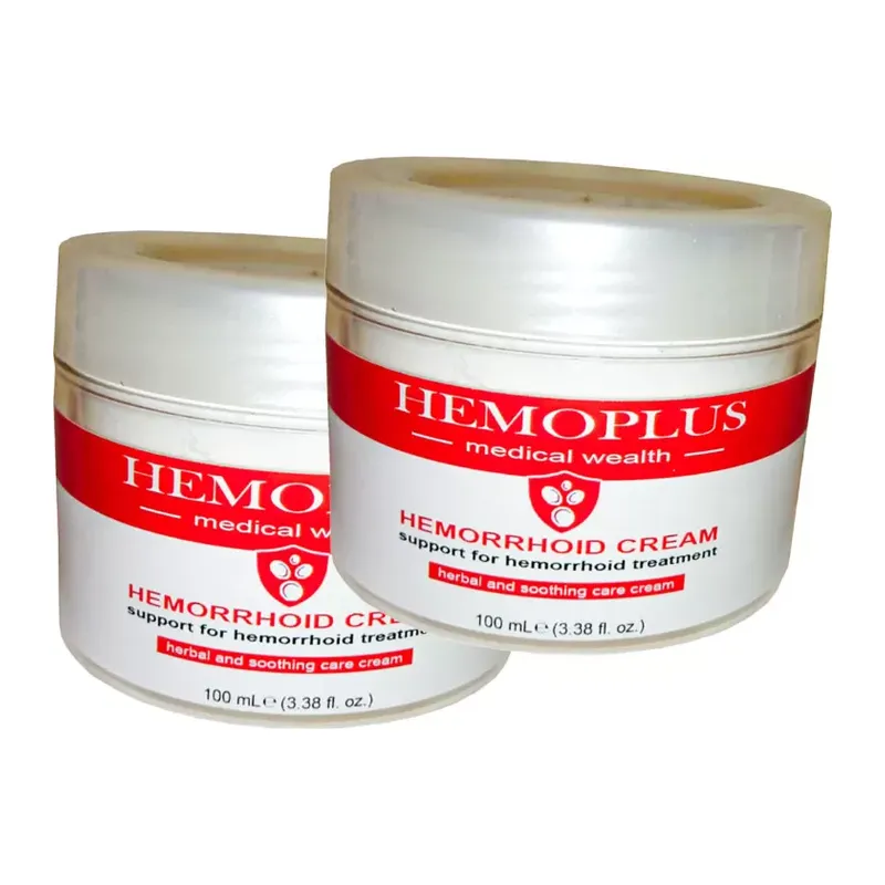 Hemoplus Krem 150 Ml Ölçeğinde 2 Adet Hemmroid Kremi