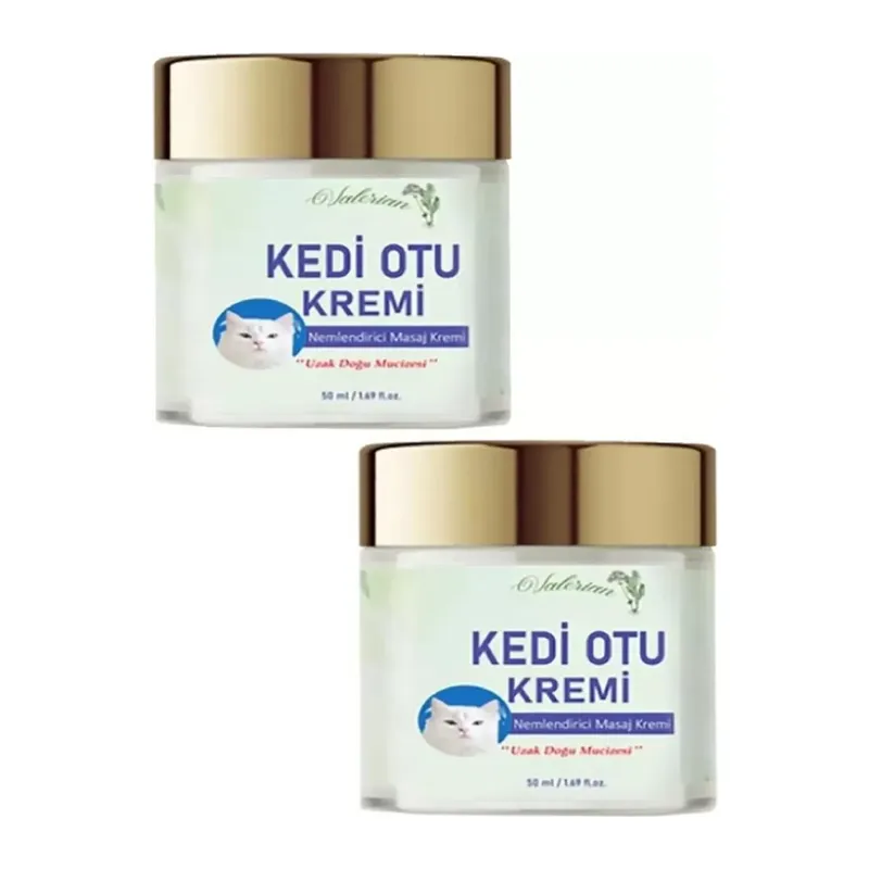 Süper Kedi Otu Masaj Bakım Kremi 50ml 2 Adet