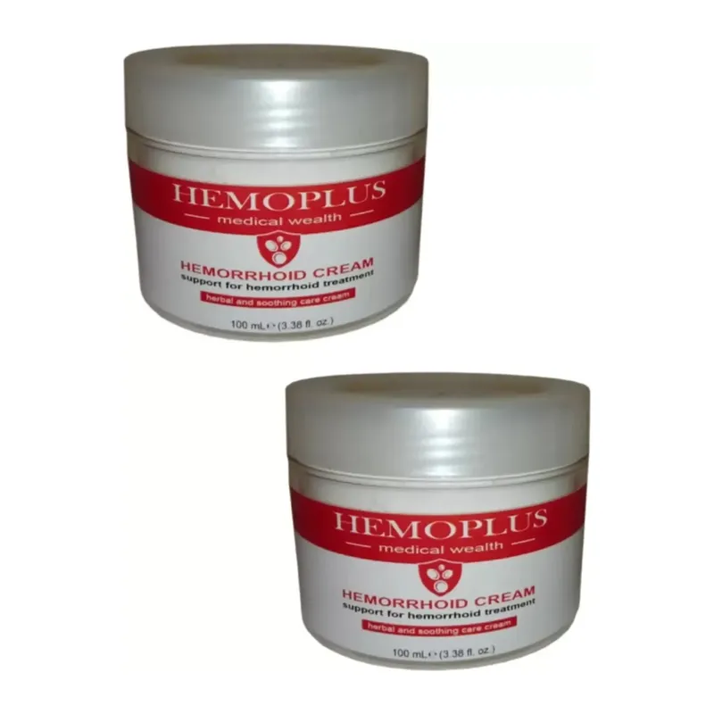 Süper Hemoplus Nız Için Masaj Bakım Kremi 100 Ml 2 Adet
