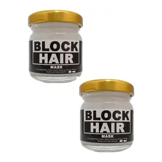 Block Hair Saçlarınıza Derinlemesine Bakım Ve Canlılık Maskesi Kremi 40 Ml X 2 Adet